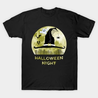 Witch Hat for Halloween Night II T-Shirt